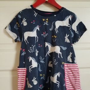 Lot two Mini Boden tunics, shirts size 5 6 Twins